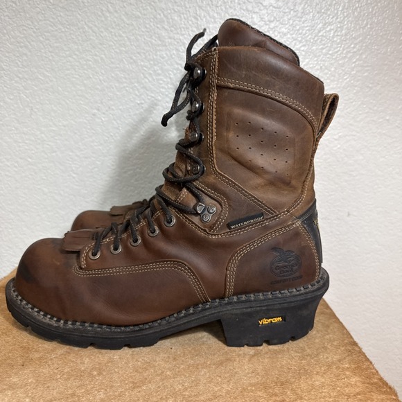 Georgia Boot Other - Georgia Boot Men's Made in USA Logger Waterproof Composite Toe Work Boot GB00540